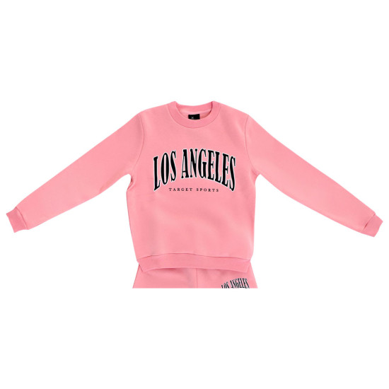 Target Παιδικές φόρμες σετ Crewneck & Jogger Pants Fleece "Los Angeles" Target Παιδικές φόρμες σετ Crewneck & Jogger Pants Fleece "Los Angeles"